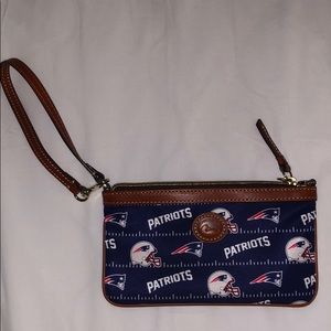 Dooney & Bourke New England Patriots wristlet